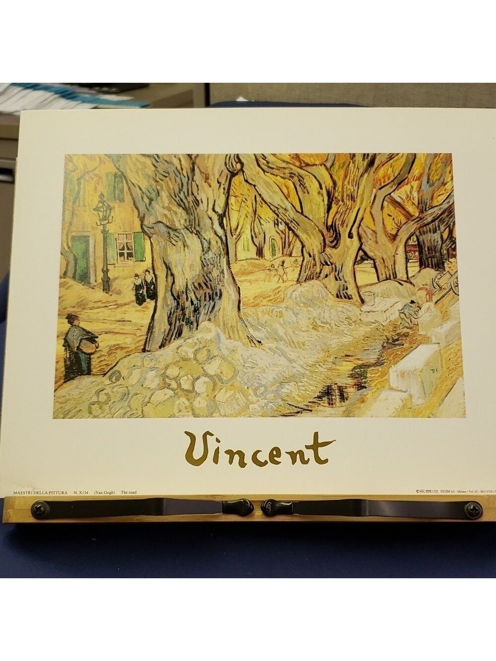 Vincent Van Gogh "The Road Menders” Art Print